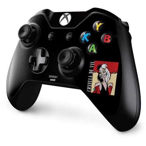 Disney Villains Cruella de Vil Xbox One Controller Skin