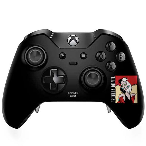 Disney Villains Cruella de Vil Xbox One Elite Controller Skin