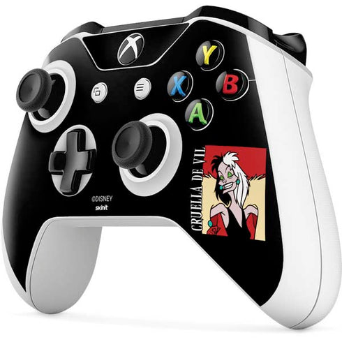 Disney Villains Cruella de Vil Xbox One S All-Digital Edition Bundle Skin