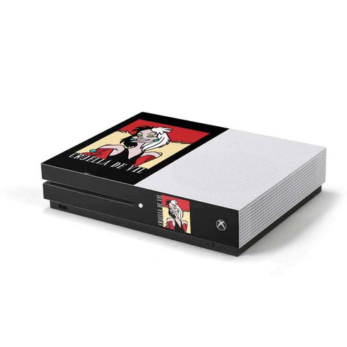 Disney Villains Cruella de Vil Xbox One S Console Skin