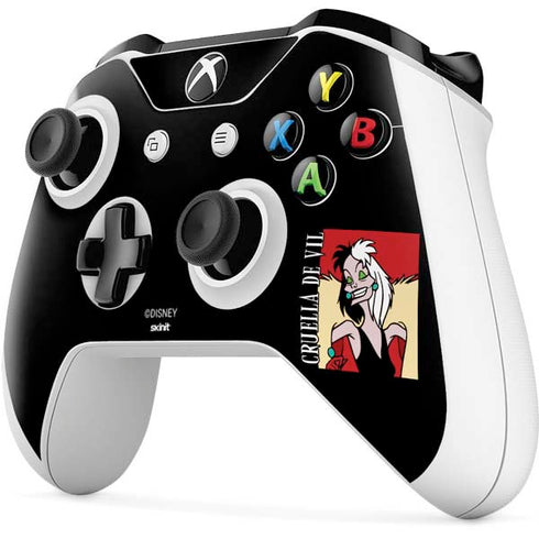 Disney Villains Cruella de Vil Xbox One S Controller Skin