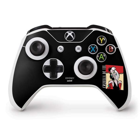 Disney Villains Cruella de Vil Xbox One S Controller Skin