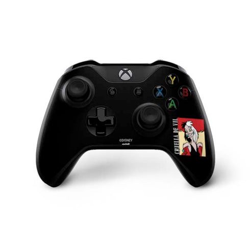 Disney Villains Cruella de Vil Xbox One X Controller Skin