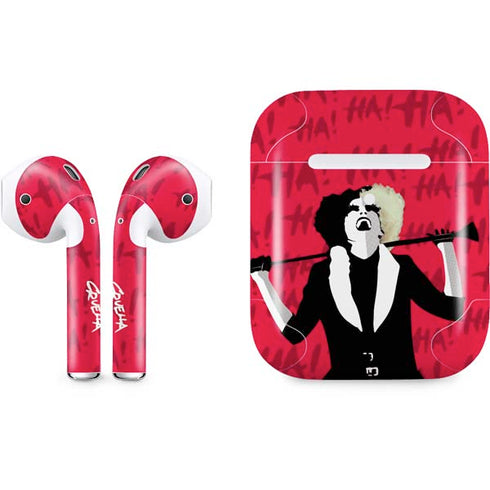 Disney Cruella (2021) Evil Laugh Apple AirPods 2 Skin