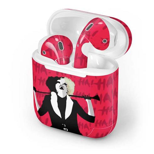 Disney Cruella (2021) Evil Laugh Apple AirPods 2 Skin