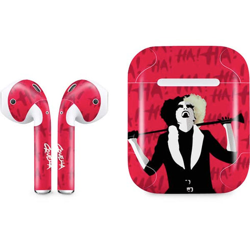 Disney Cruella (2021) Evil Laugh Apple AirPods Skin