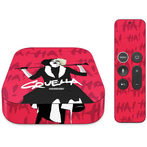 Disney Cruella (2021) Evil Laugh Apple TV Skin