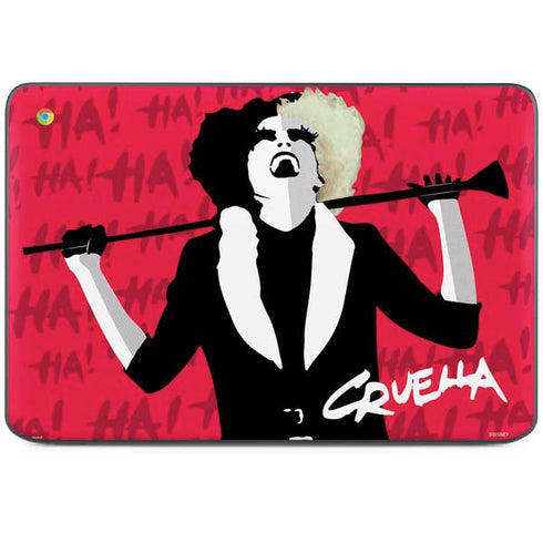 Disney Cruella (2021) Evil Laugh HP Chromebook Skin