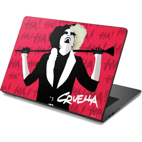 Disney Cruella (2021) Evil Laugh Dell Chromebook Skin