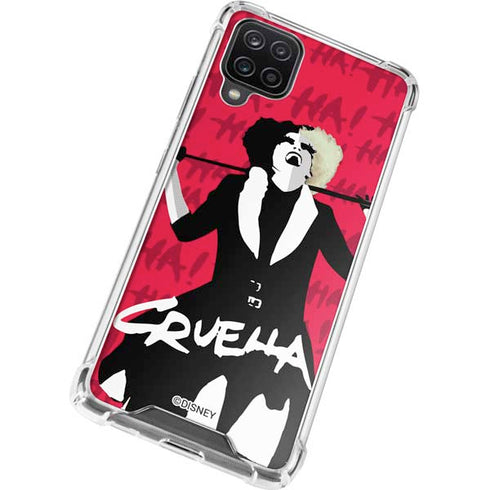 Disney Cruella (2021) Evil Laugh Galaxy A12 Clear Case