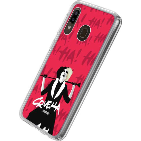 Disney Cruella (2021) Evil Laugh Galaxy A20 Clear Case