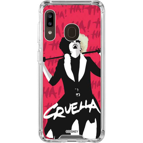 Disney Cruella (2021) Evil Laugh Galaxy A30 Clear Case