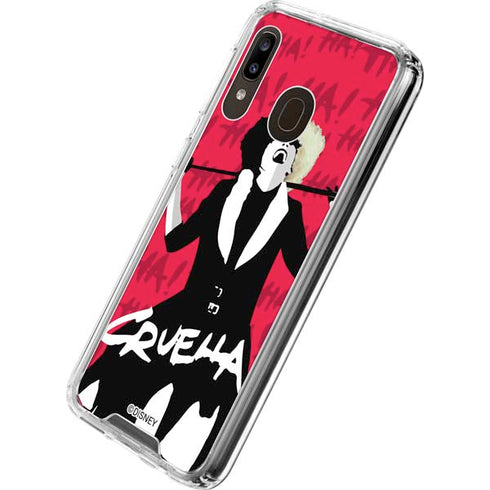 Disney Cruella (2021) Evil Laugh Galaxy A30 Clear Case