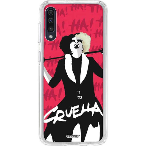 Disney Cruella (2021) Evil Laugh Galaxy A50 Clear Case