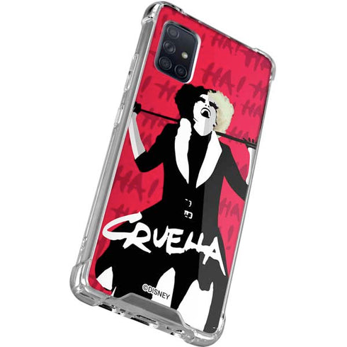 Disney Cruella (2021) Evil Laugh Galaxy A51 5G Clear Case
