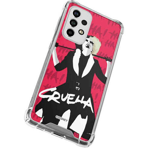 Disney Cruella (2021) Evil Laugh Galaxy A53 5G Clear Case