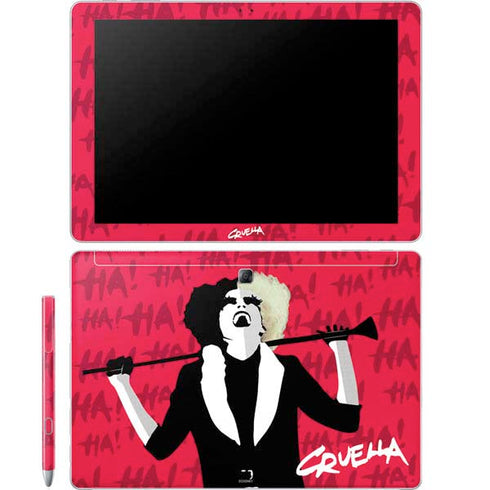Disney Cruella (2021) Evil Laugh Galaxy Book 12in Skin