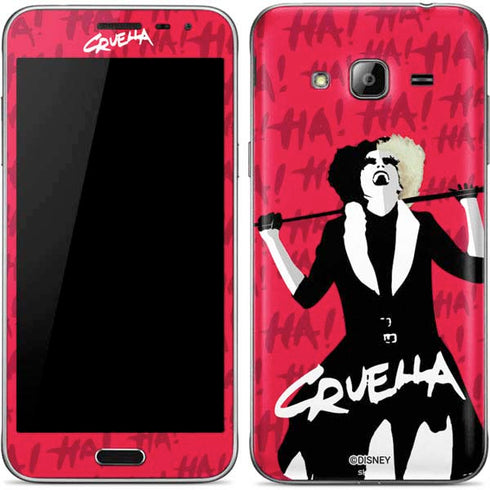 Disney Cruella (2021) Evil Laugh Galaxy J3 Skin