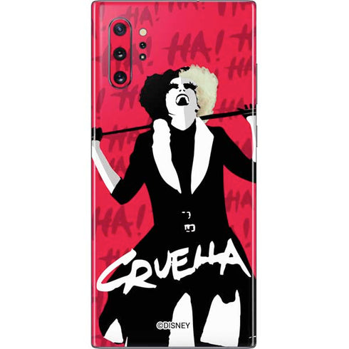 Disney Cruella (2021) Evil Laugh Galaxy Note 10 Plus Skin