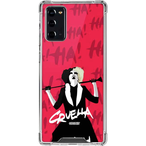 Disney Cruella (2021) Evil Laugh Galaxy Note20 5G Clear Case