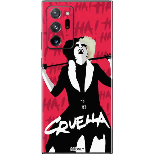 Disney Cruella (2021) Evil Laugh Galaxy Note20 Ultra 5G Skin