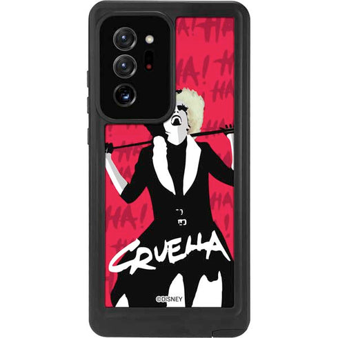 Disney Cruella (2021) Evil Laugh Galaxy Note20 Ultra 5G Waterproof Case