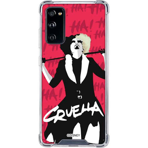 Disney Cruella (2021) Evil Laugh Galaxy S20 FE Clear Case