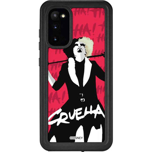 Disney Cruella (2021) Evil Laugh Galaxy S20 Waterproof Case