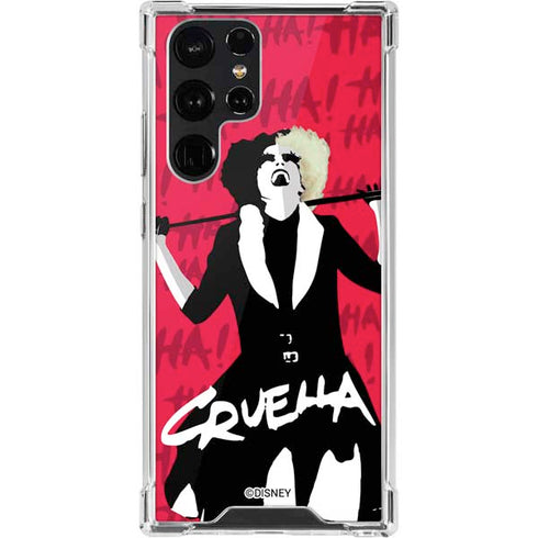 Disney Cruella (2021) Evil Laugh Galaxy S22 Ultra Clear Case