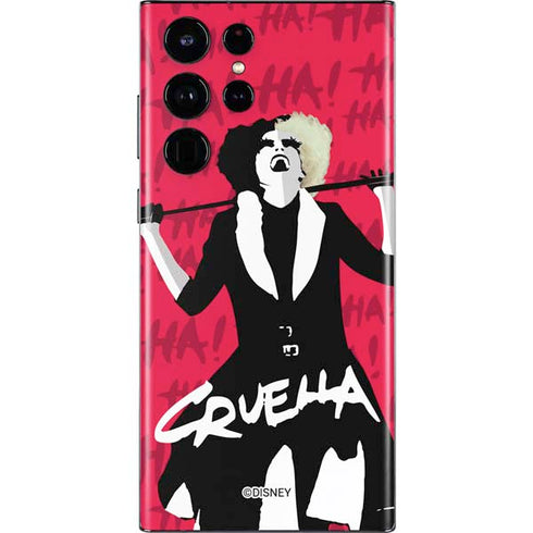 Disney Cruella (2021) Evil Laugh Galaxy S22 Ultra Skin