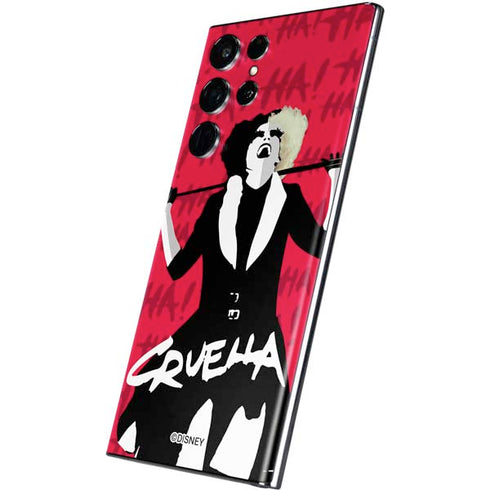 Disney Cruella (2021) Evil Laugh Galaxy S22 Ultra Skin