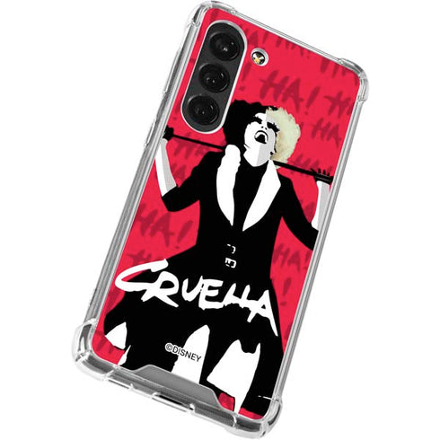 Disney Cruella (2021) Evil Laugh Galaxy S23 Clear Case