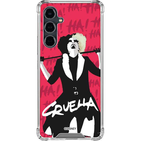 Disney Cruella (2021) Evil Laugh Galaxy S23 FE Clear Case