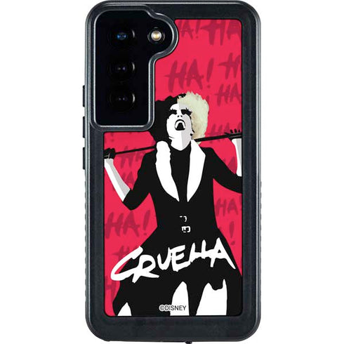 Disney Cruella (2021) Evil Laugh Galaxy S23 Waterproof Case