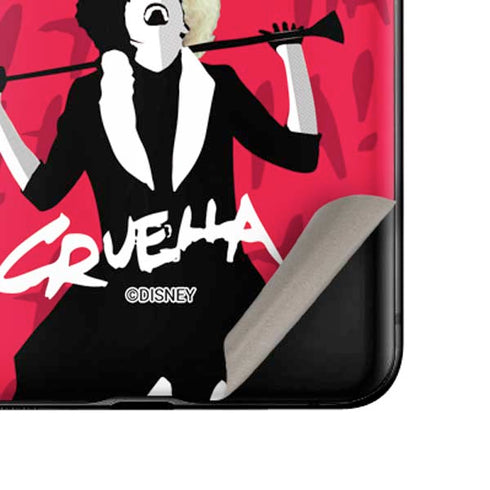Disney Cruella (2021) Evil Laugh Galaxy Z Flip Skin
