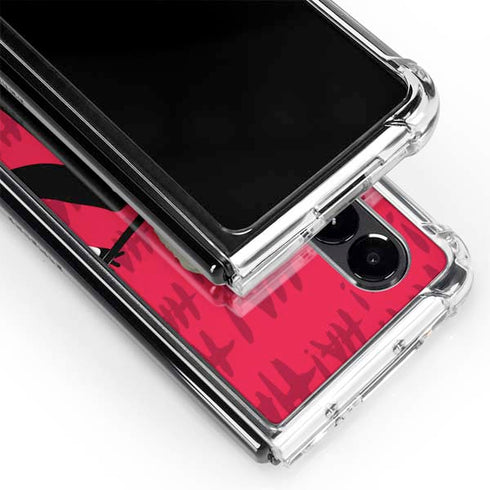 Disney Cruella (2021) Evil Laugh Galaxy Z Fold4 5G Clear Case