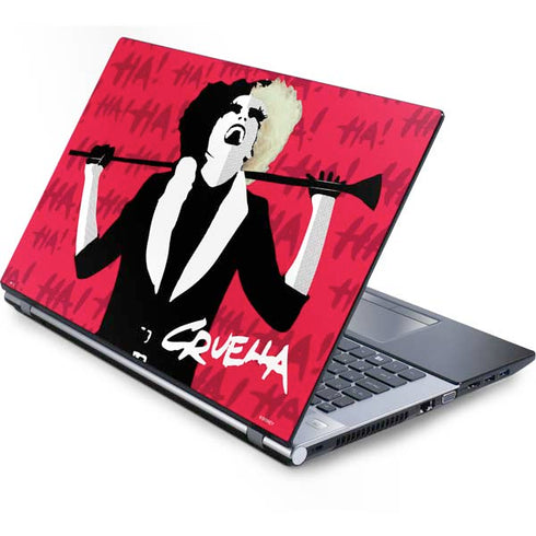 Disney Cruella (2021) Evil Laugh Generic Laptop Skin