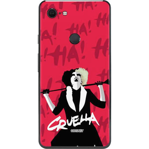Disney Cruella (2021) Evil Laugh Google Pixel 3 XL Skin