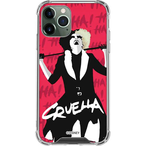 Disney Cruella (2021) Evil Laugh iPhone 12 Pro Max Clear Case