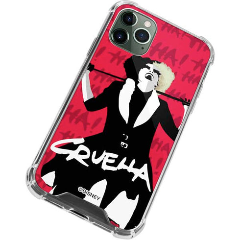 Disney Cruella (2021) Evil Laugh iPhone 12 Pro Max Clear Case