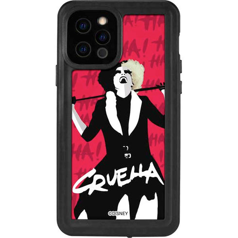 Disney Cruella (2021) Evil Laugh iPhone 12 Pro Waterproof Case