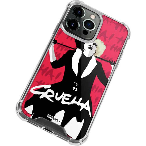 Disney Cruella (2021) Evil Laugh iPhone 14 Pro Clear Case