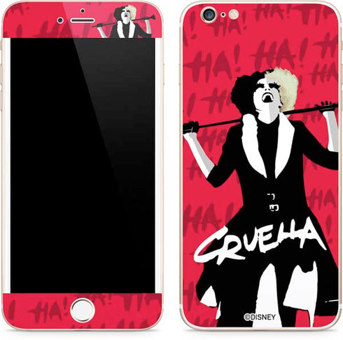 Disney Cruella (2021) Evil Laugh iPhone 6/6s Plus Skin