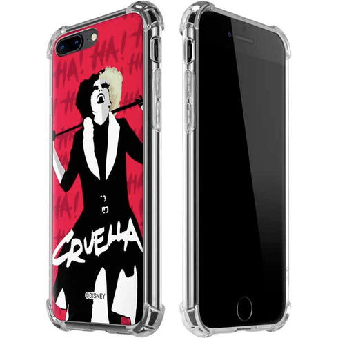 Disney Cruella (2021) Evil Laugh iPhone 7/8 Plus Clear Case