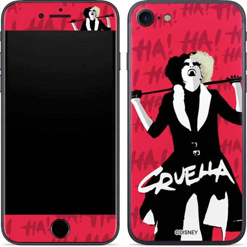 Disney Cruella (2021) Evil Laugh iPhone SE (2nd & 3rd Gen) Skin