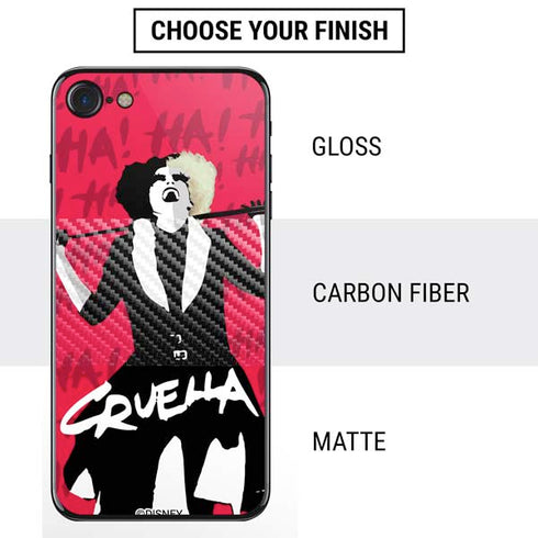 Disney Cruella (2021) Evil Laugh iPhone SE (2nd & 3rd Gen) Skin