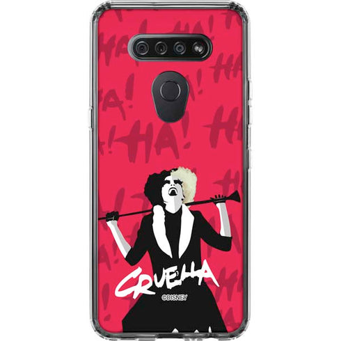 Disney Cruella (2021) Evil Laugh LG K51/Q51 Clear Case