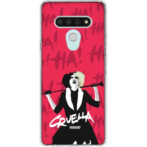 Disney Cruella (2021) Evil Laugh LG Stylo 6 Clear Case