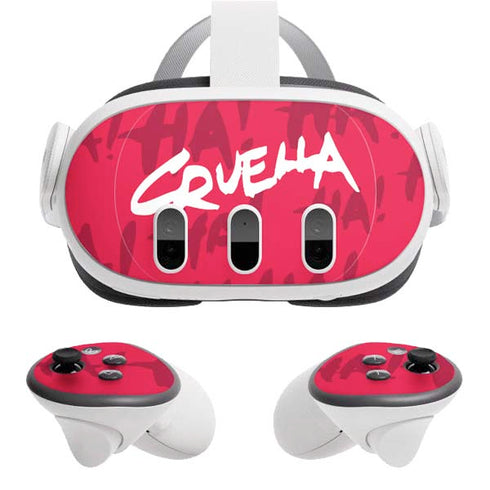 Disney Cruella (2021) Evil Laugh Meta Quest 3 Skin