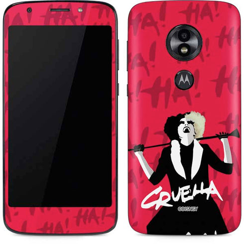 Disney Cruella (2021) Evil Laugh Moto E5 Play Skin